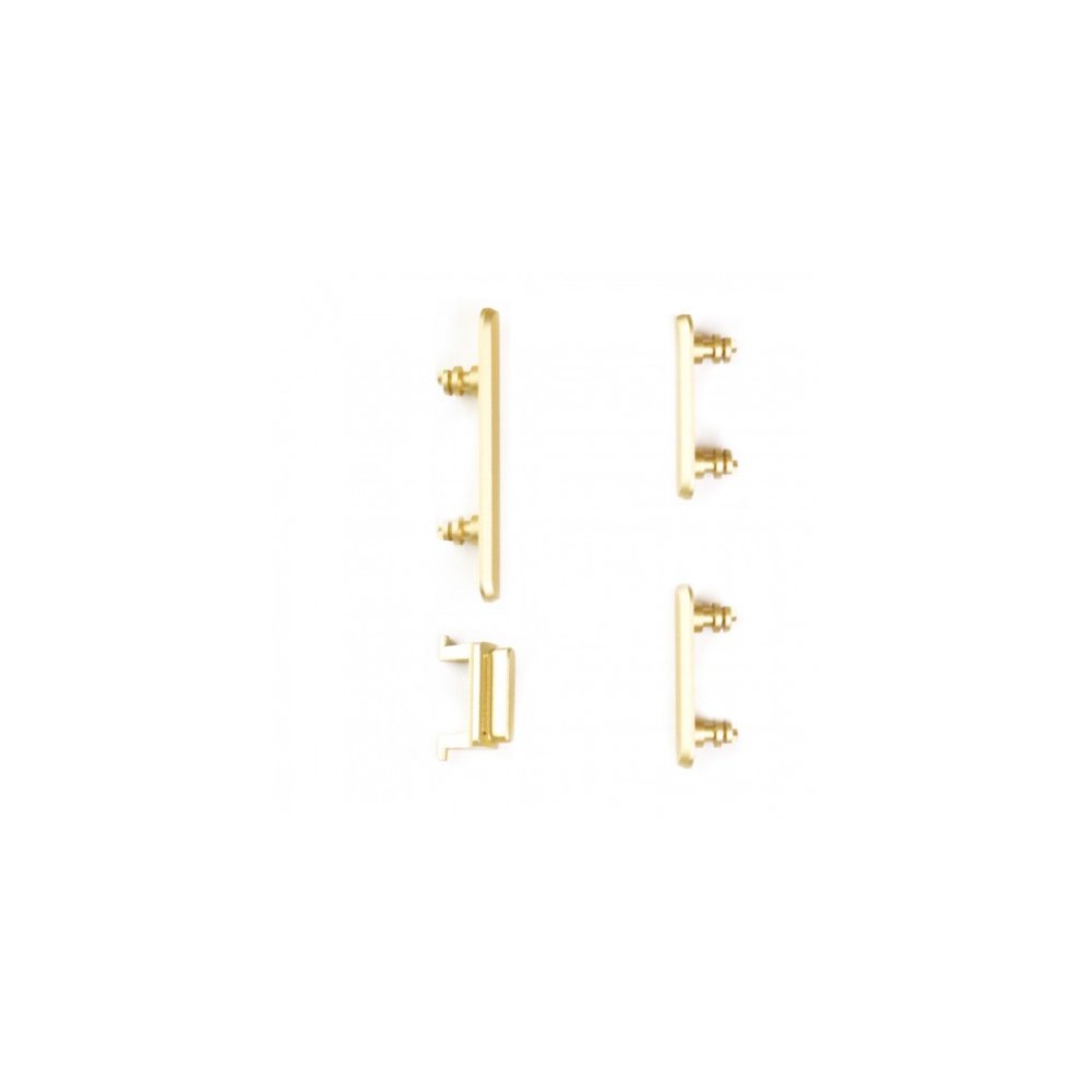 Lot de boutons Jaune compatible iPhone XR