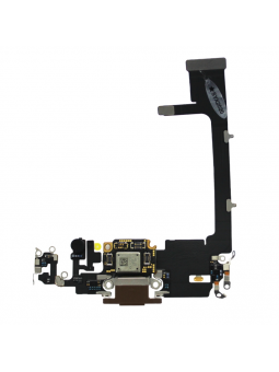 Nappe connecteur port de charge charging flex compatible iPhone 11 Pro Or