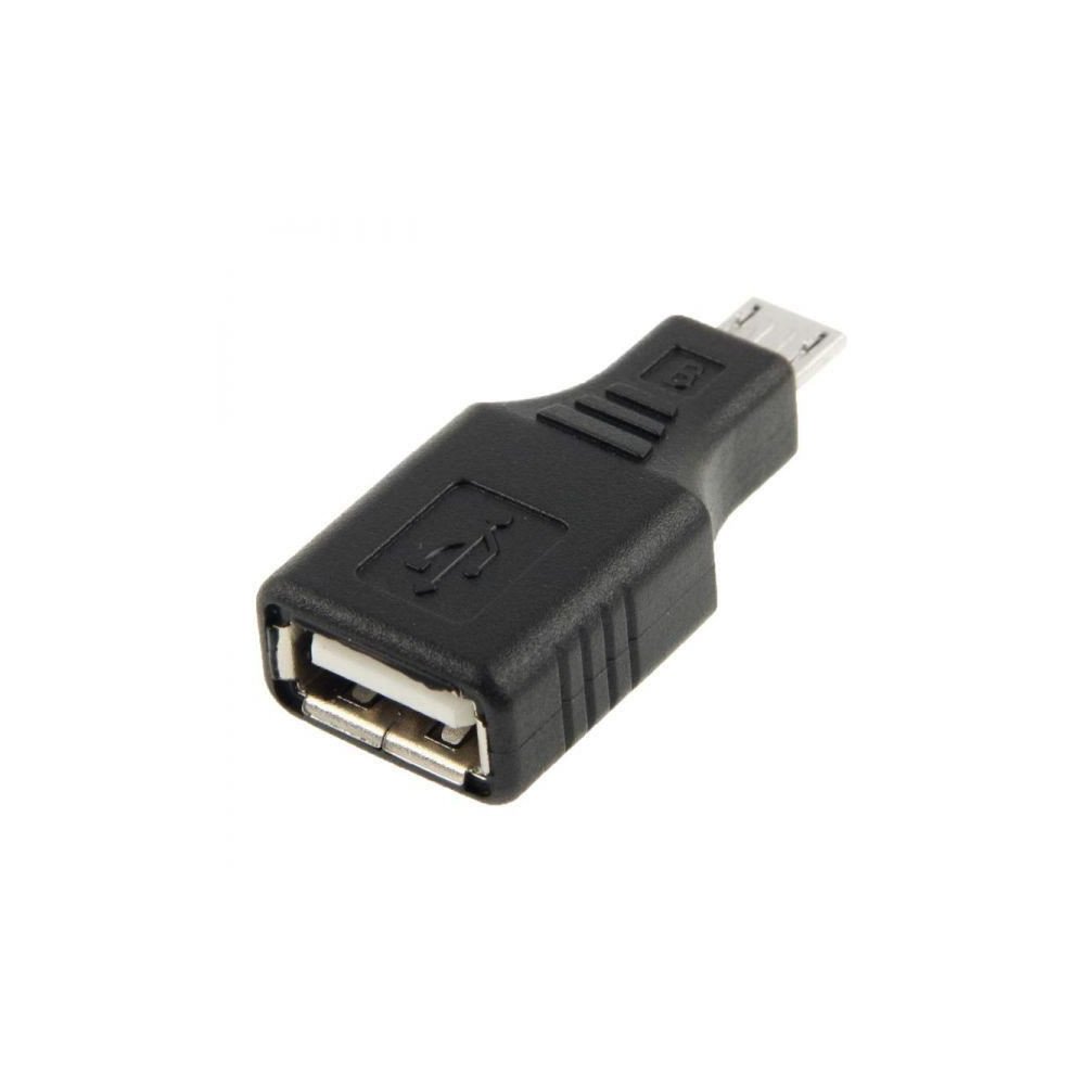 Adaptateur Micro USB / USB PC tablette smartphone avec fonction OTG