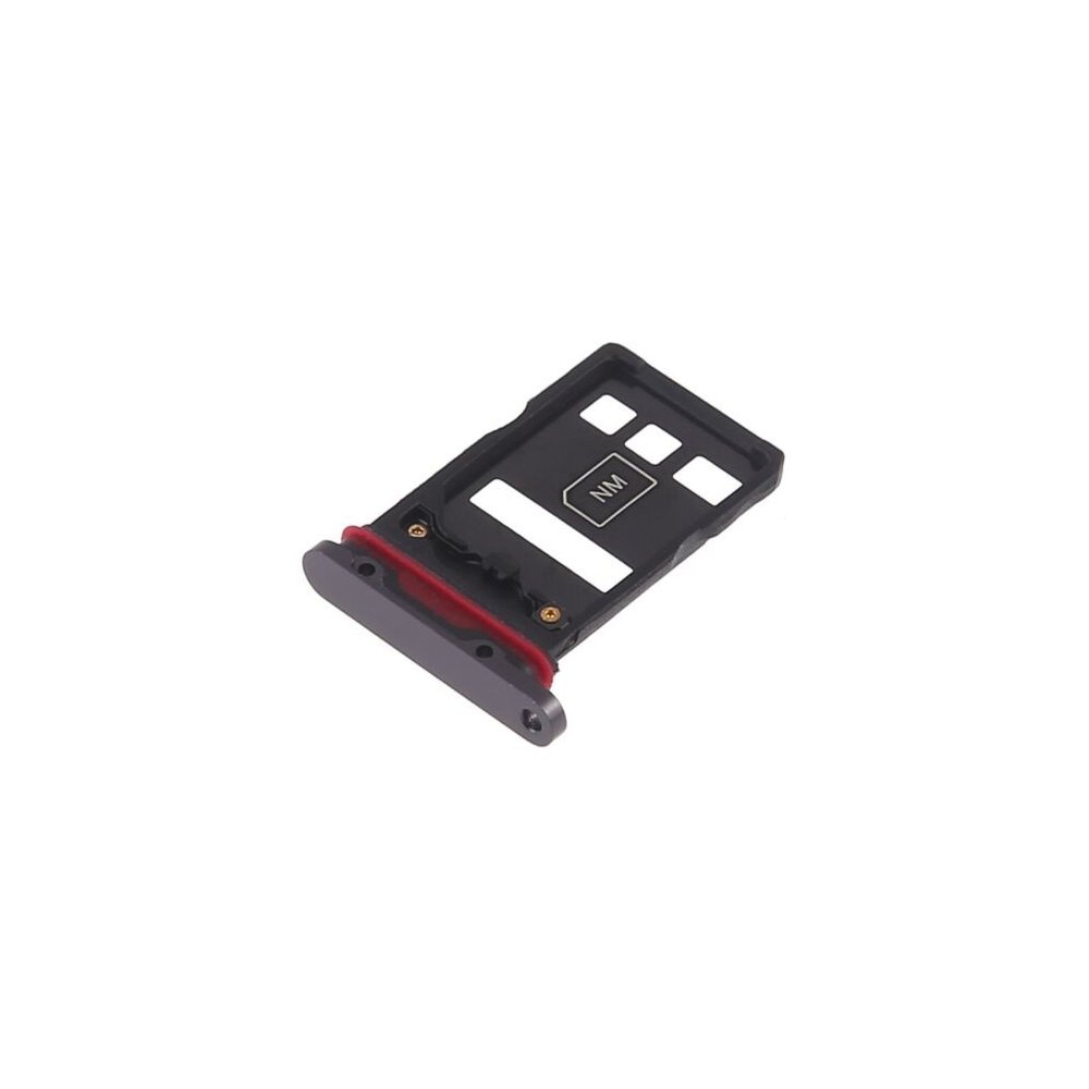 TIROIR SUPPORT CARTE DOUBLE SIM ET NANO MEMORY NM DU HUAWEI P40 NOIR