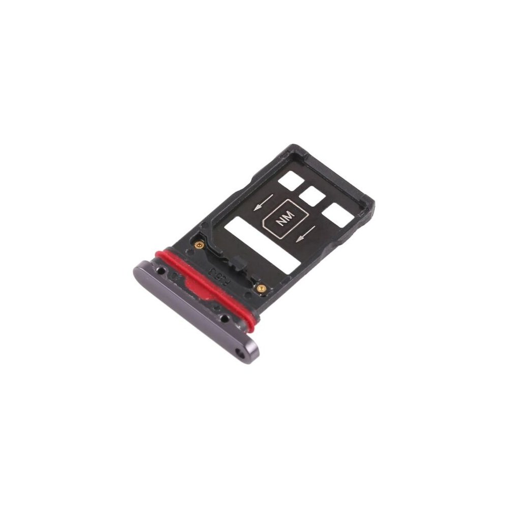 TIROIR SUPPORT CARTE DOUBLE SIM MICROSD DU HUAWEI MATE 20 PRO NOIR