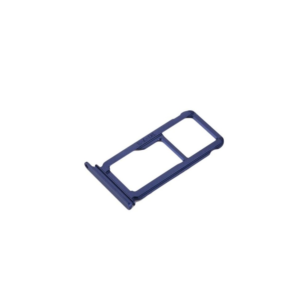 TIROIR SUPPORT CARTE DOUBLE SIM MICROSD DU HUAWEI P10 PLUS BLEU