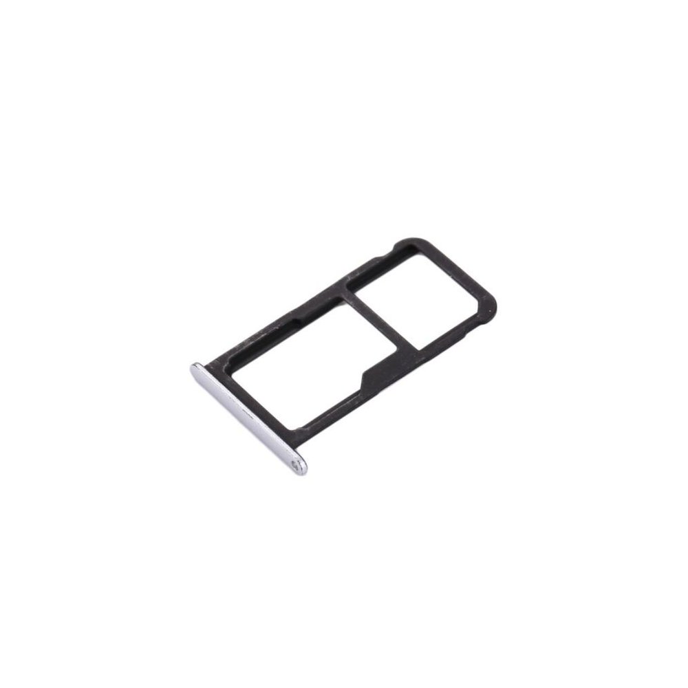 TIROIR SUPPORT CARTE DOUBLE SIM MICRO SD DU HUAWEI P8 LITE 2017 ARGENT