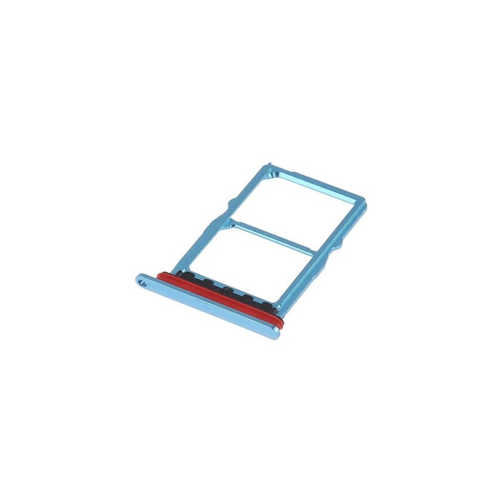 TIROIR SUPPORT CARTE DOUBLE SIM MICROSD DU HUAWEI P30 BLEU