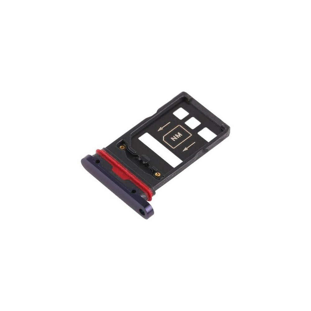 TIROIR SUPPORT CARTE DOUBLE SIM MICROSD DU HUAWEI MATE 20 PRO VIOLET