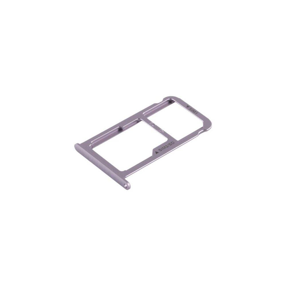 TIROIR SUPPORT CARTE DOUBLE SIM MICROSD DU HUAWEI P9 GRIS