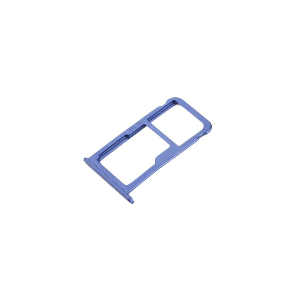TIROIR SUPPORT CARTE DOUBLE SIM MICROSD DU HUAWEI P10 BLEU