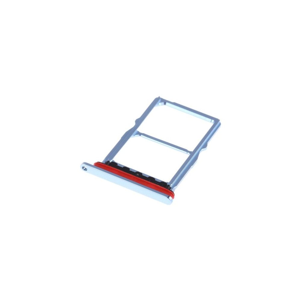 TIROIR SUPPORT CARTE DOUBLE SIM MICROSD DU HUAWEI P30 BLEU CLAIR