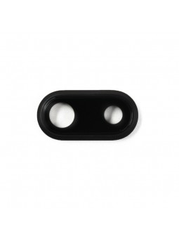 Lentille Vitre Cache caméra arrière compatible iPhone 8 Plus Noir