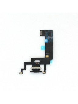 Nappe connecteur port de charge charging flex compatible iPhone Xr Noir