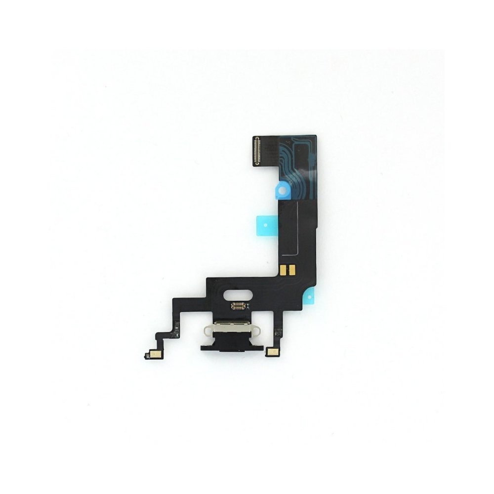 Nappe connecteur port de charge charging flex compatible iPhone Xr Noir