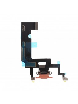 Nappe connecteur port de charge charging flex compatible iPhone Xr Corail