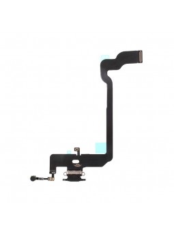 Nappe connecteur port de charge charging flex compatible iPhone Xs Noir