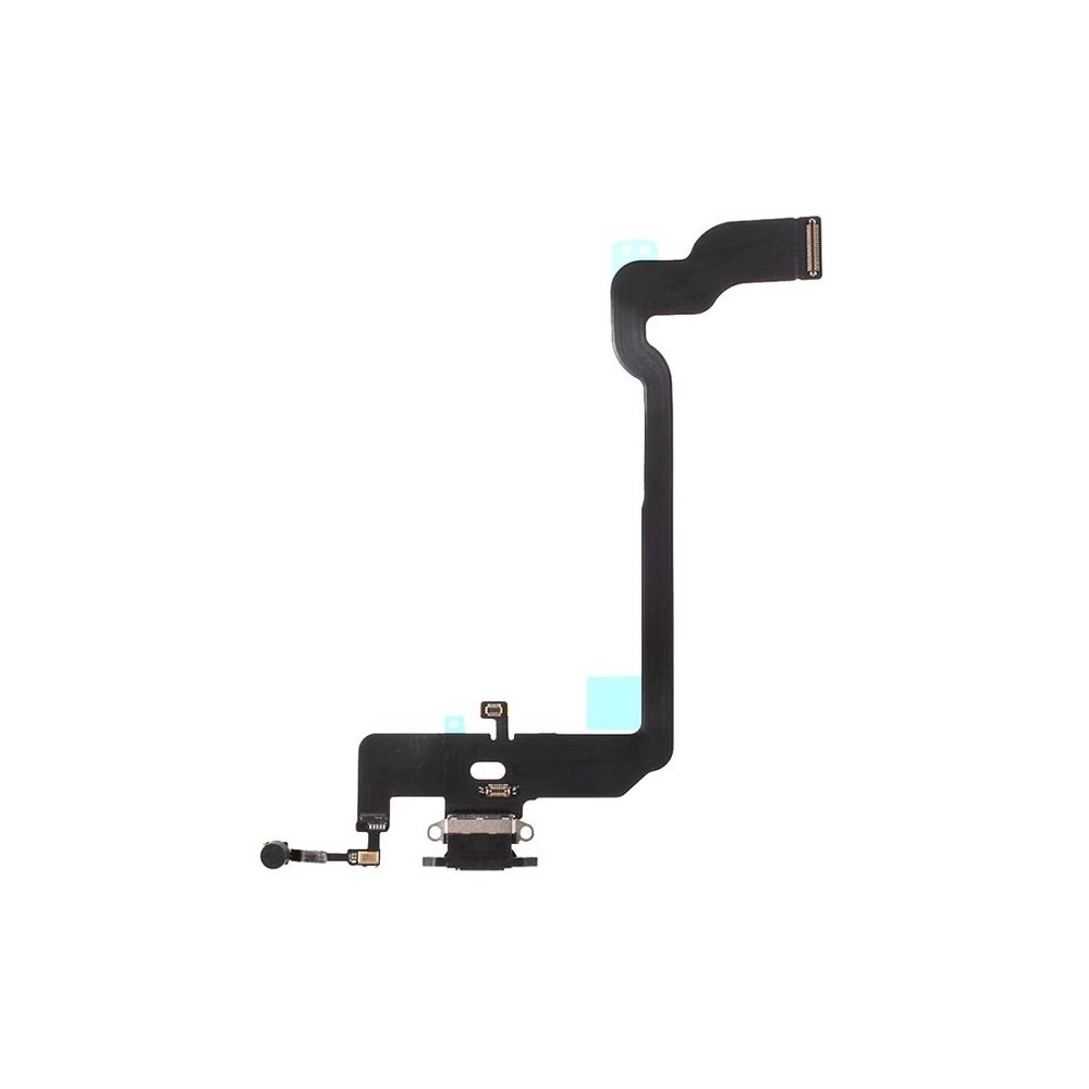 Nappe connecteur port de charge charging flex compatible iPhone Xs Noir
