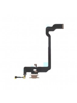 Nappe connecteur port de charge charging flex compatible iPhone Xs Or
