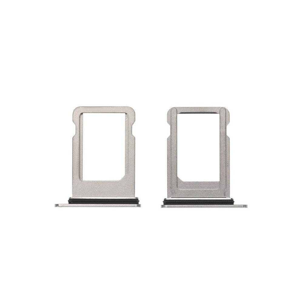 Tiroir Sim iPhone Xs Max - Argent