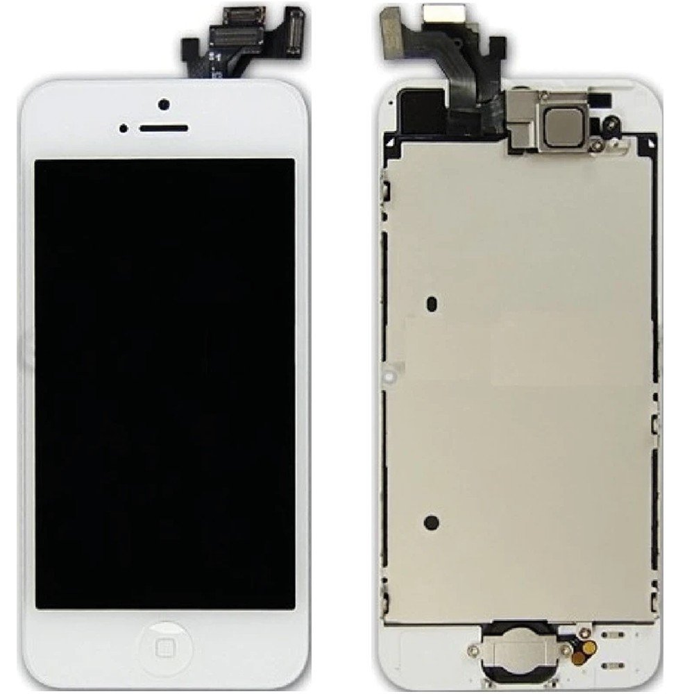 BLOC LCD POUR IPHONE 5 BLANC ASSEMBLÉ VITRE TACTILE + ECRAN LCD RETINA SANS OUTILS