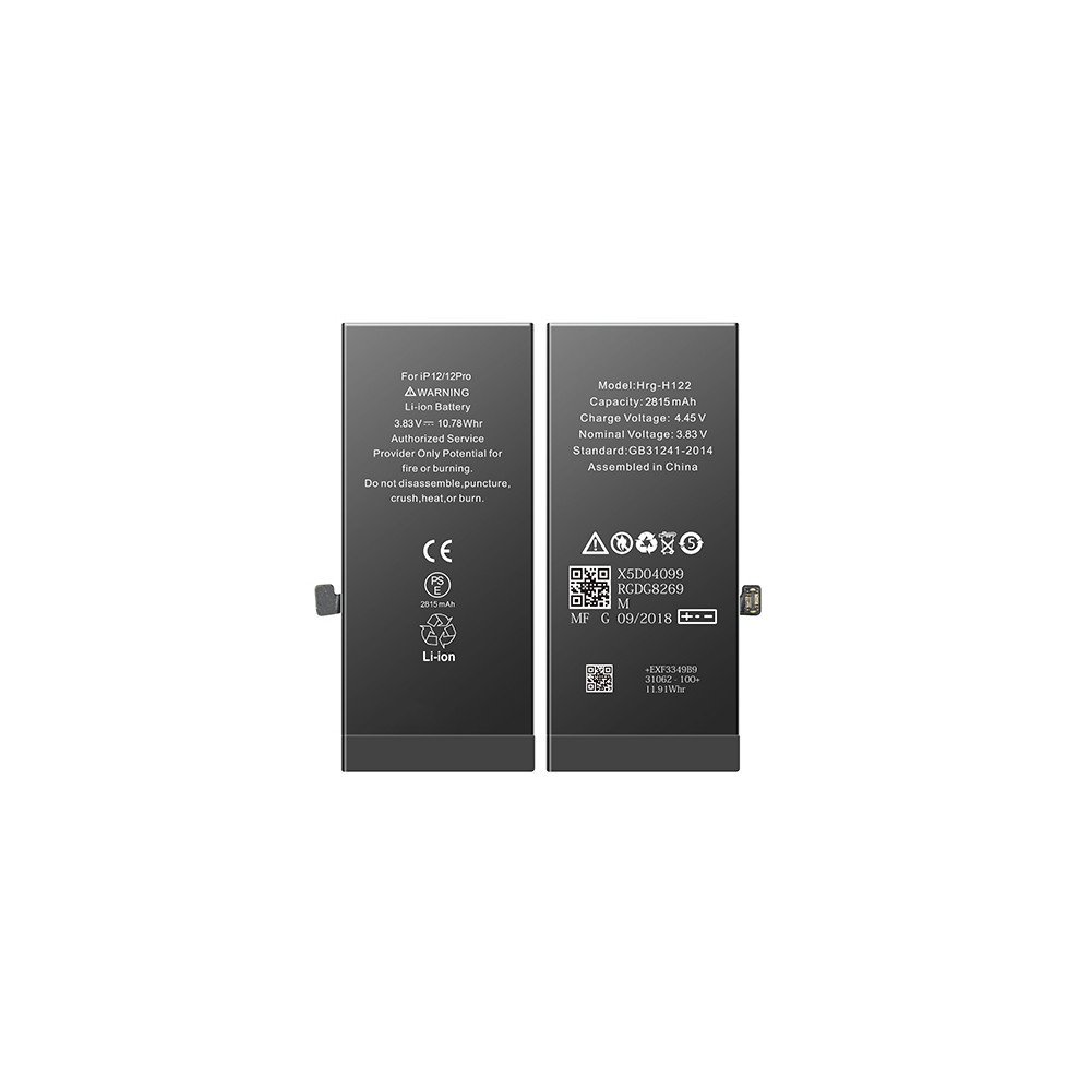 BATTERIE POUR IPHONE 12 INTERNE NEUVE DE REMPLACEMENT SANS OUTILS
