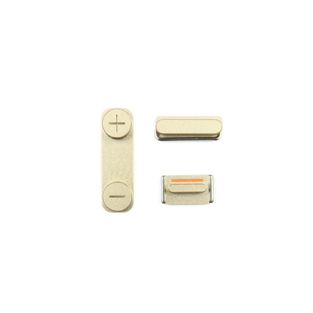 Boutons volume vibreur power Or iPhone 5S