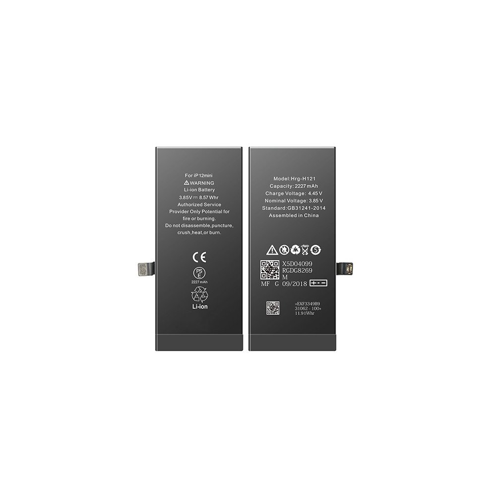 BATTERIE POUR IPHONE 12 MINI INTERNE NEUVE DE REMPLACEMENT SANS OUTILS
