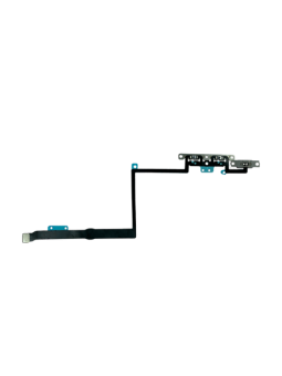 Nappe flex bouton volume vibreur avec pièce métallique assemblé compatible iPhone 11 Pro Max