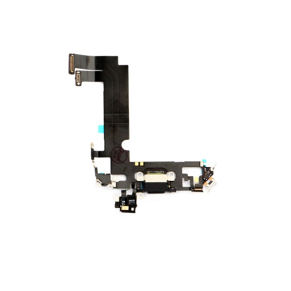 Nappe connecteur port de charge charging flex compatible iPhone 12 Mini Noir