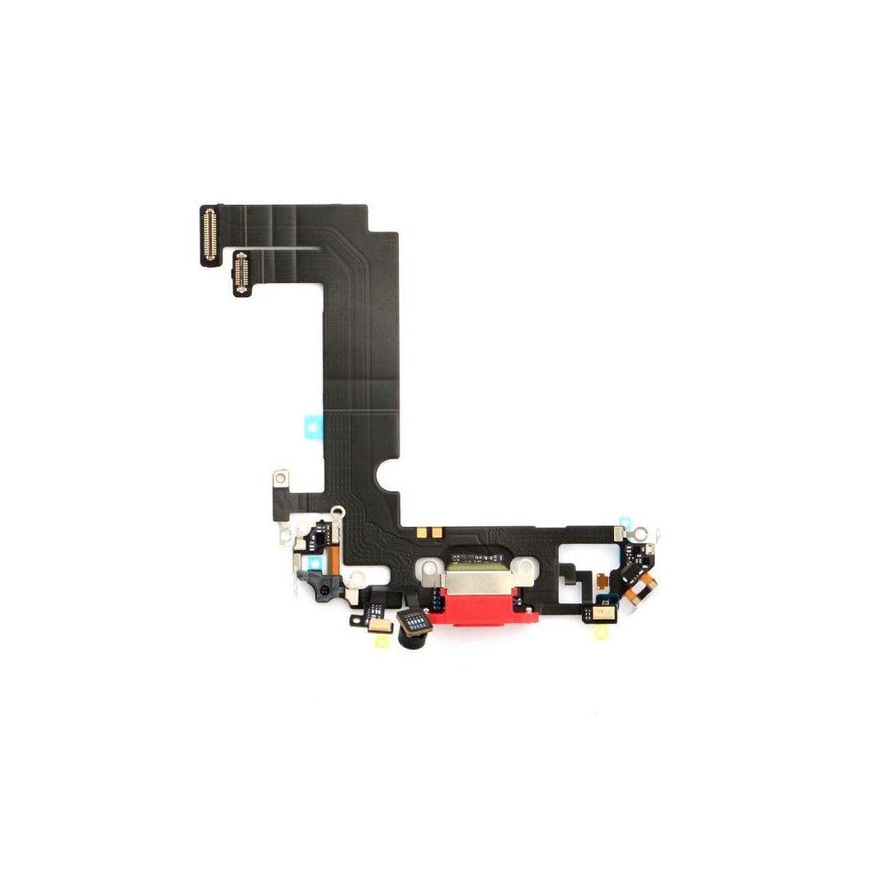 Nappe connecteur port de charge charging flex compatible iPhone 12 Mini Rouge
