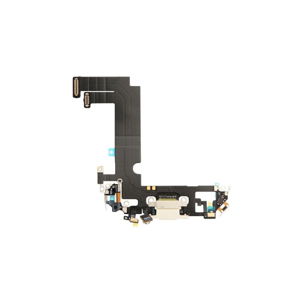Nappe connecteur port de charge charging flex compatible iPhone 12 Mini Blanc