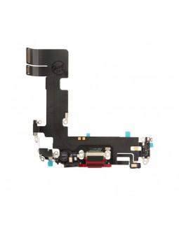 Nappe connecteur port de charge charging flex compatible iPhone 13 Rouge