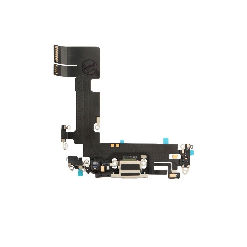 Nappe connecteur port de charge charging flex compatible iPhone 13 Lumière Stellaire
