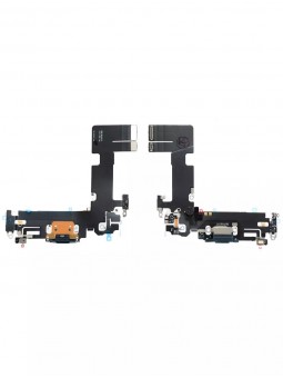 Nappe connecteur port de charge charging flex compatible iPhone 13 Noir