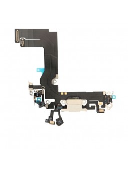 Nappe connecteur port de charge charging flex compatible iPhone 13 Mini Lumiere Stellaire