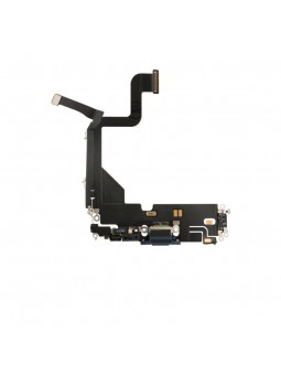 Nappe connecteur port de charge charging flex compatible iPhone 13 Pro Bleu