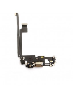Nappe connecteur port de charge charging flex compatible iPhone 12 Pro Max Or