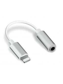 Adaptateur Jack 3,5mm Audio Écouteurs compatible iPhone X XR Xs Xs Max 8 8+ 7+ Blanc