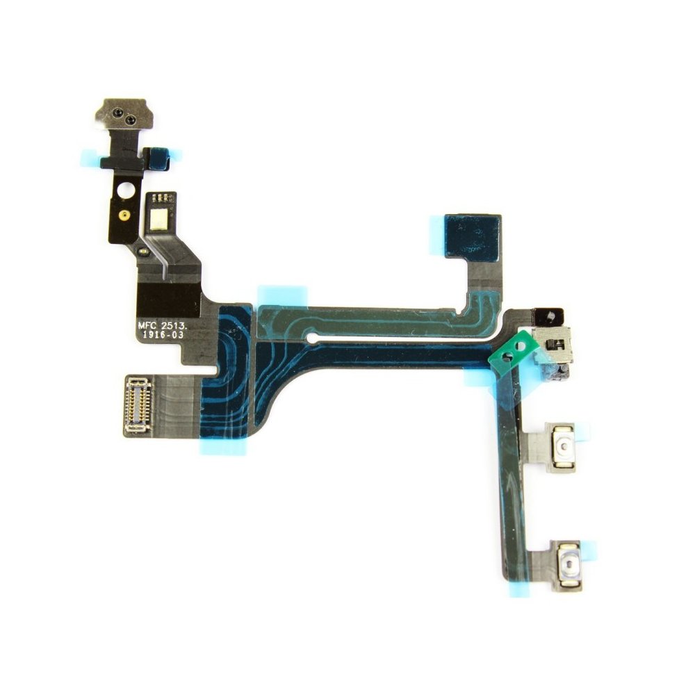 Nappe flex du bouton power on/off +volume + vibreur compatible iPhone 5C