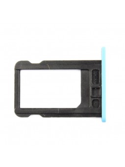 Tiroir Carte Sim compatible iPhone 5C Bleu