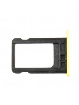 Tiroir Carte Sim compatible iPhone 5C Jaune