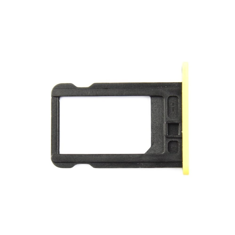 Tiroir Carte Sim compatible iPhone 5C Jaune