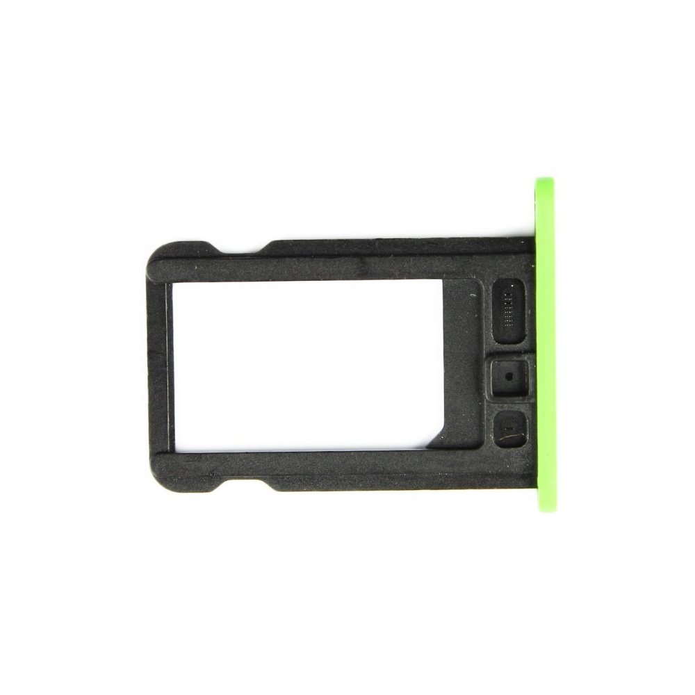 Tiroir Carte Sim compatible iPhone 5C Vert