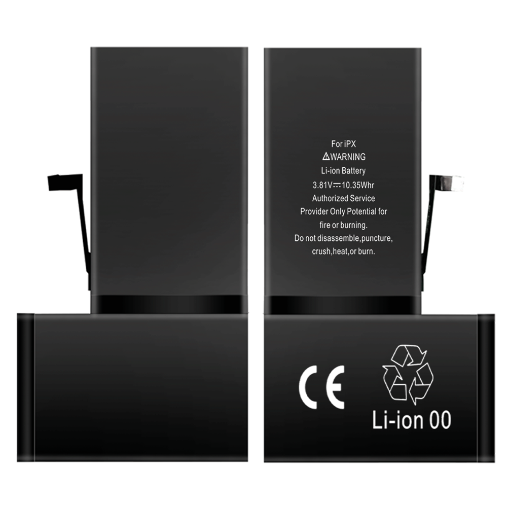 BATTERIE POUR IPHONE X INTERNE NEUVE DE REMPLACEMENT SANS OUTILS