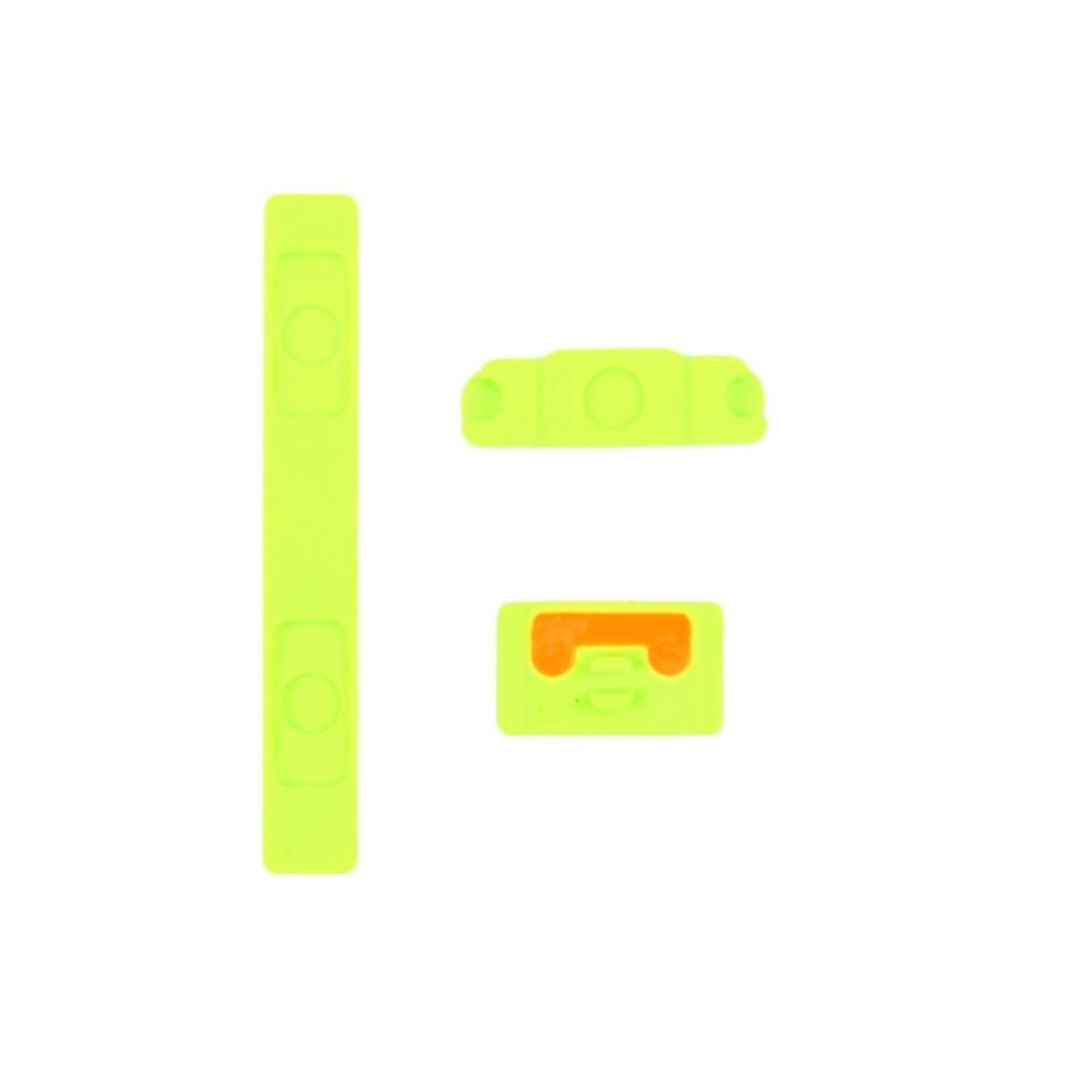 Boutons volume vibreur power Vert iPhone 5C