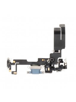 Connecteur de charge compatible avec iPhone 14 bleu