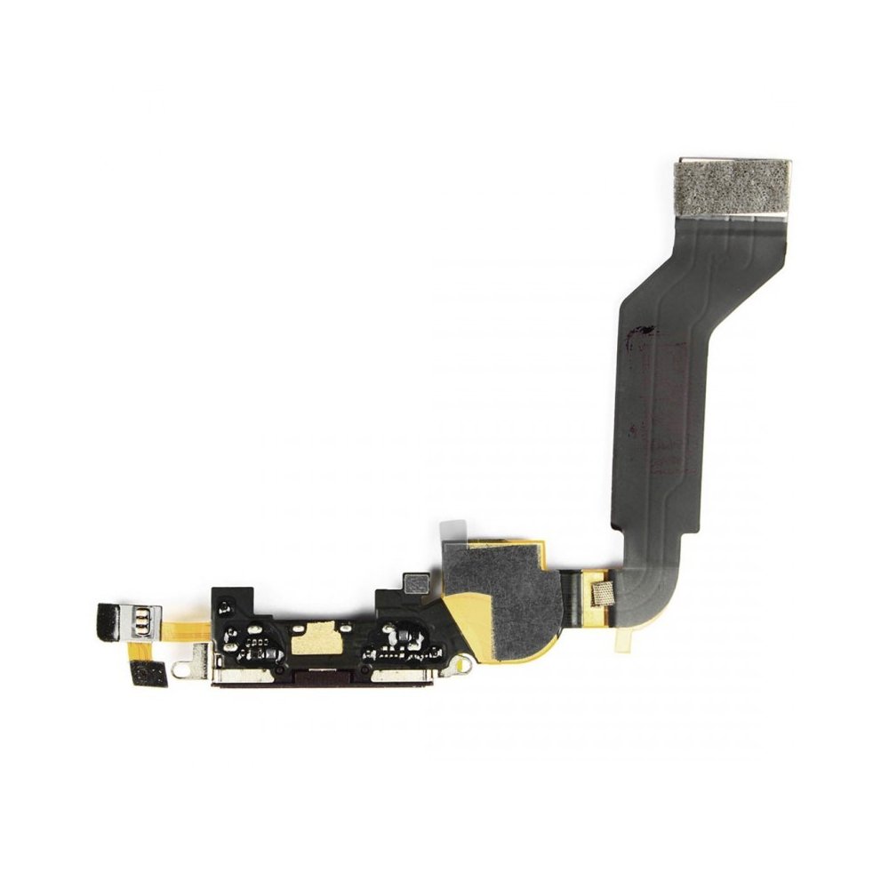 Nappe connecteur de charge Noir iPhone 4S