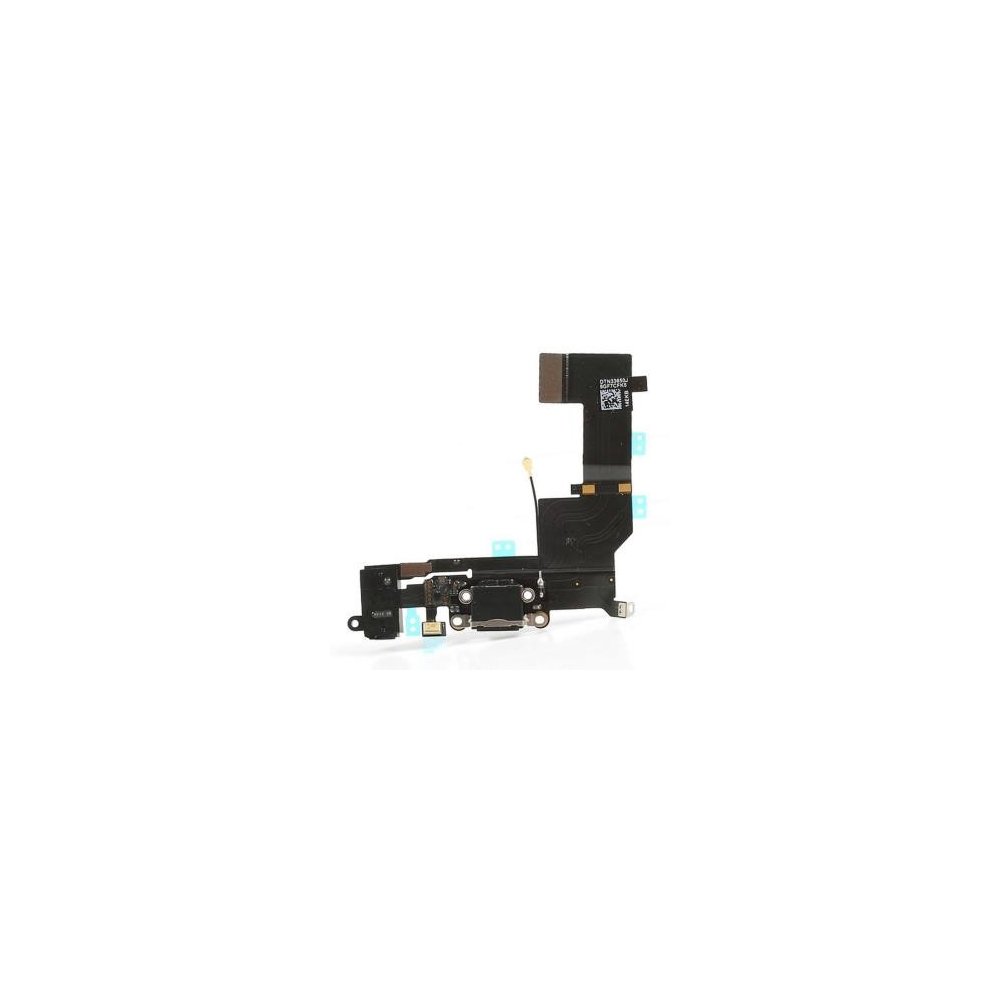 NAPPE DOCK CONNECTEUR DE CHARGE ET JACK POUR IPHONE 5S NOIR