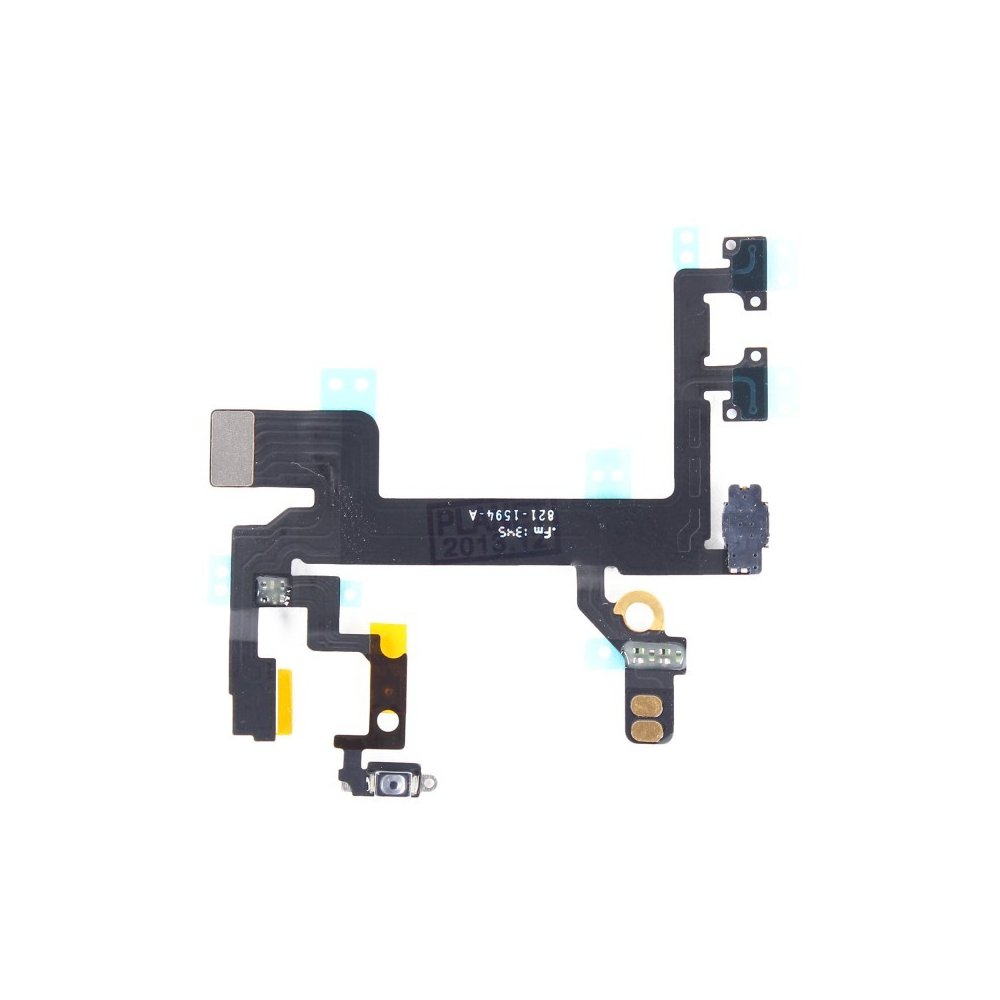 Nappe bouton Power ON/OFF + Volume + Vibreur compatible iPhone 5s