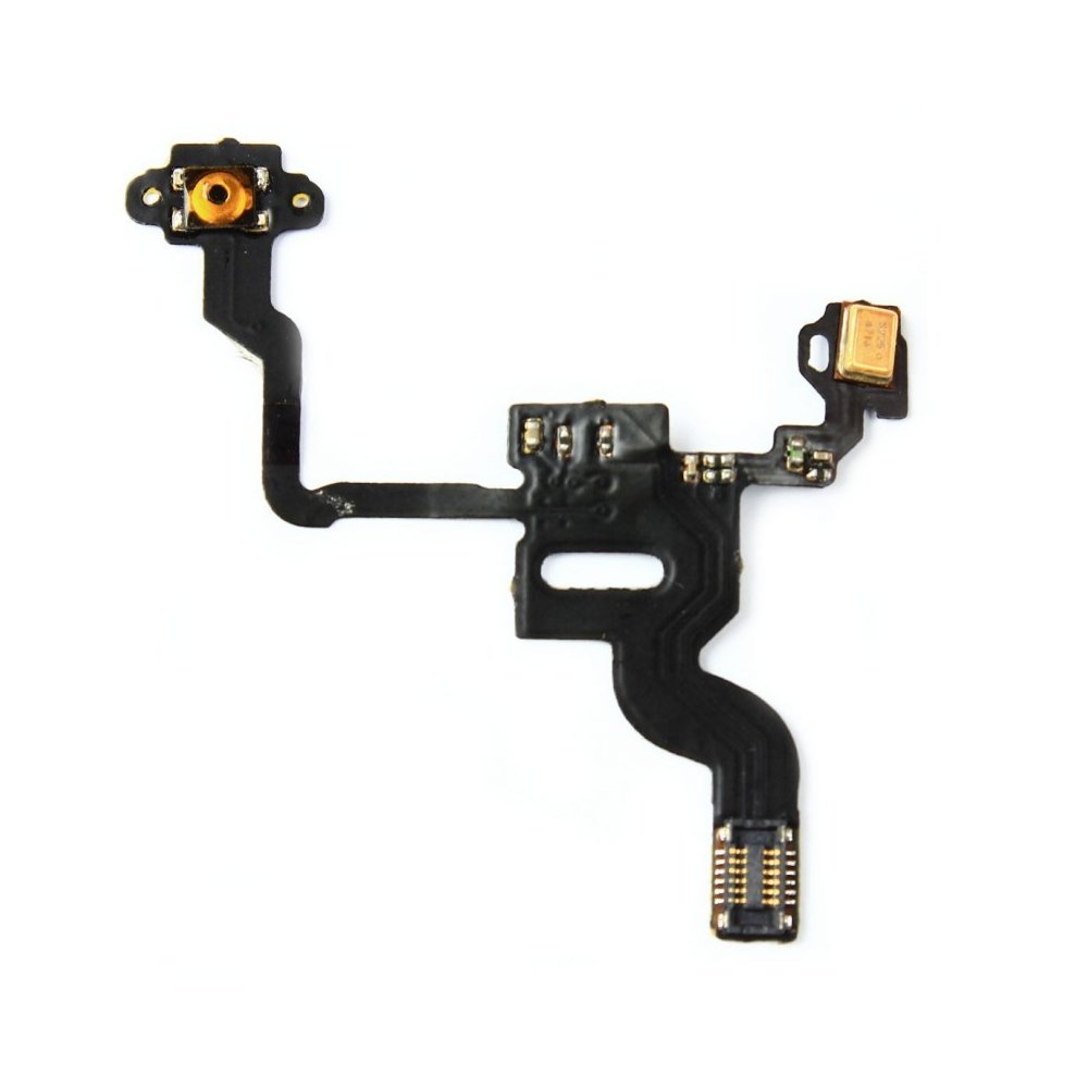 Nappe de Bouton Power On/Off Capteur de Proximité compatible iPhone 4