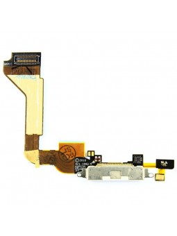 Nappe Connecteur De Charge Blanc compatible iPhone 4
