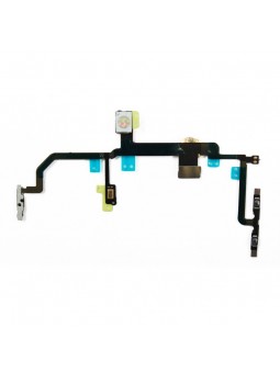 Nappe flex bouton power volume vibreur flash avec pièce métallique compatible iPhone 8 Plus