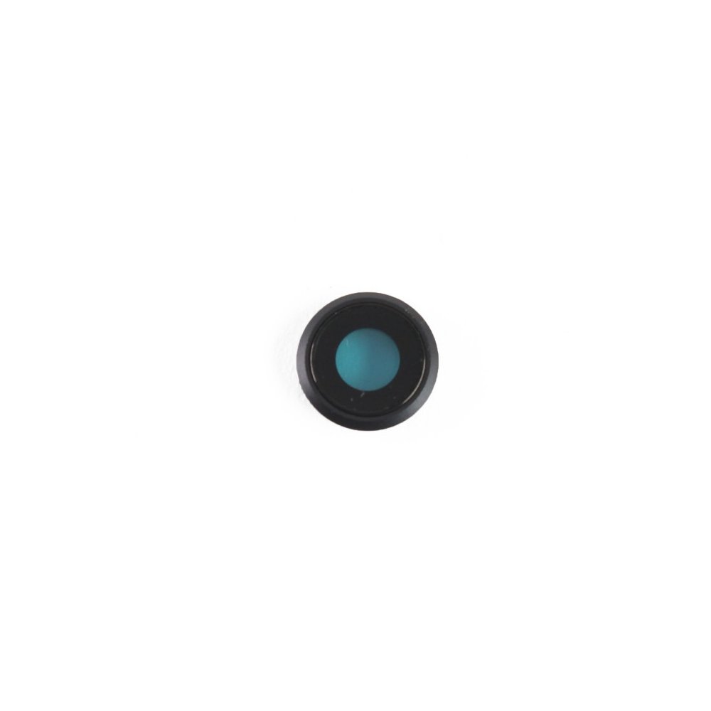 Lentille Vitre Cache caméra arrière compatible iPhone 8 Blanc
